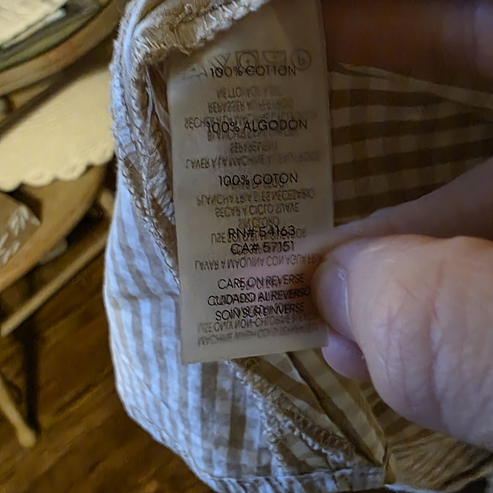 Checkered Button-Up Dress - Picture 4 of 5